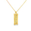 .30ct Colgante de Diamante Esmeralda en Oro Amarillo de 14KT