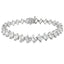 Pulsera de Tenis de Diamantes Cultivados en Laboratorio en Oro Blanco de 14KT