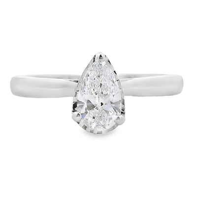 Genuine .50ct Lab Grown Diamond in 10KT White Gold