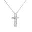 .15ct Diamond Cross Pendant in 14KT Yellow Gold