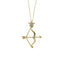 Genuine .07ct Diamond Fashion Pendant in 14KT Yellow Gold