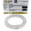 Lab Grown Diamond Tennis Bracelet in 14KT White Gold