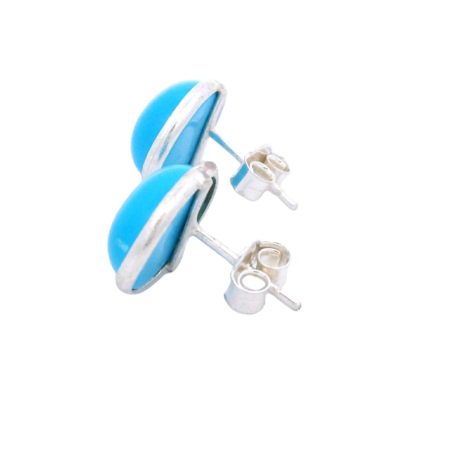 Pendientes de Stud de Plata Esterlina Elegantes