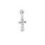 .03ct Diamond Cross Pendant in 10KT White Gold