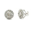 Natural 1.00ct Diamond Stud Earrings in 10KT White Gold