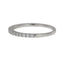 Anillo de Boda de Circonita en Plata de Ley