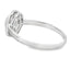 Genuine .36ct Opal Diamond Ring in 10KT White Gold