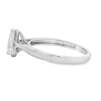 Genuine .50ct Lab Grown Diamond in 10KT White Gold