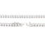 6.85ct Moissanite Tennis Necklace in Sterling Silver