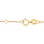 Natural Ruby and Diamond Bracelet in 14KT Yellow Gold