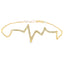 Genuine .10ct Diamond Bracelet in 14KT Yellow Gold