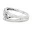 Anillo de Diamante Natural de .90ct en Oro Blanco de 14KT