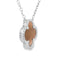 Genuine Tigereye Fashion Pendants in Sterling Silver