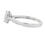Natural .50ct Lab Grown Diamond in 10KT White Gold