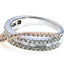 Natural 1.00ct Diamond Ring in 14KT White Gold