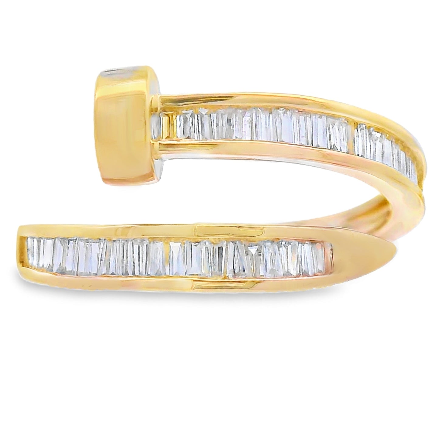 Genuine .35ct Diamond Ring in 14KT Yellow Gold