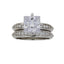 Anillo de Compromiso de Zirconia Cubica Natural en Plata Esterlina