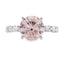 3.50ct Lab Grown Diamond Engagement Ring in 14KT White Gold