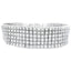 Genuine 20.00ct Diamond Tennis Bracelet in 14KT White Gold