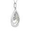 Genuine .77ct Diamond Pendant in 10KT White Gold