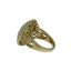 Elegant Natural Cubic Zirconium Ring in Sterling Silver