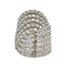 Natural 4.00ct Diamond Ring in 10KT White Gold