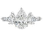 1.50ct Lab Grown Diamond 3 Stone Ring in 14KT White Gold