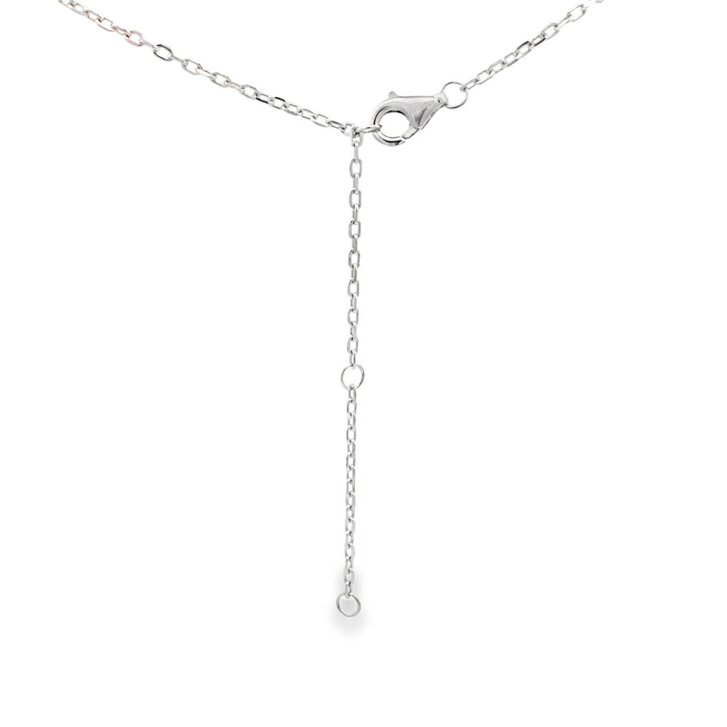 .25ct Lab Grown Diamond Necklace in Sterling Silver