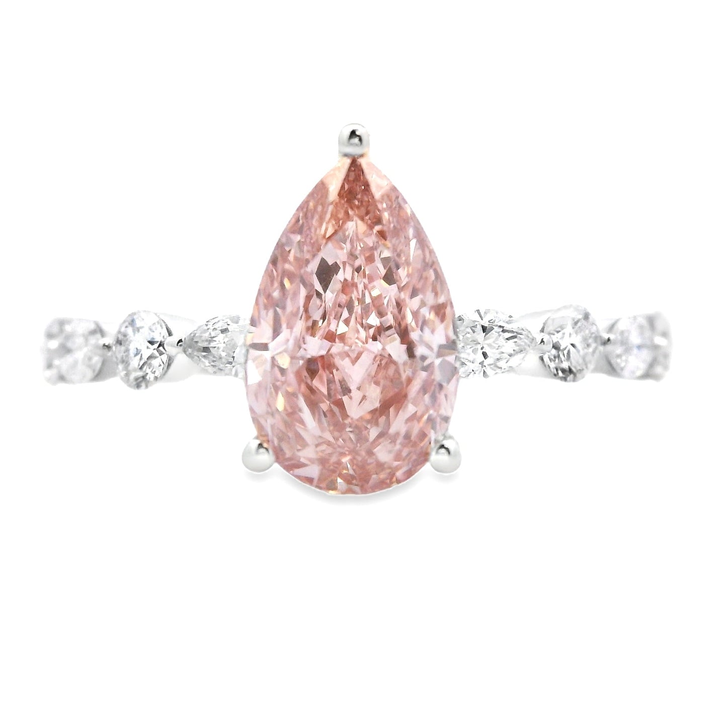 2.00ct Lab Grown Diamond Engagement Ring in 14KT White Gold