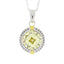 Pendentif de mode en zircon cubique en argent sterling