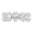 Bague de mariage en diamant cultivé en laboratoire en or blanc 10KT