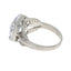Bague en Zirconium Cubique Naturel en Argent Sterling