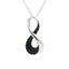 Natural Diamond Fashion Pendant in Sterling Silver