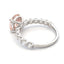 3.50ct Lab Grown Diamond Engagement Ring in 14KT White Gold