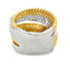 Anillo de Compromiso de Diamante Genuino de 1.25ct en Oro Bicolor de 18KT