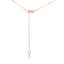 .73ct Sapphire Diamond Pendant in 10KT Rose Gold