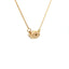 .12ct Emerald & Diamond Pendant in 14KT Yellow Gold