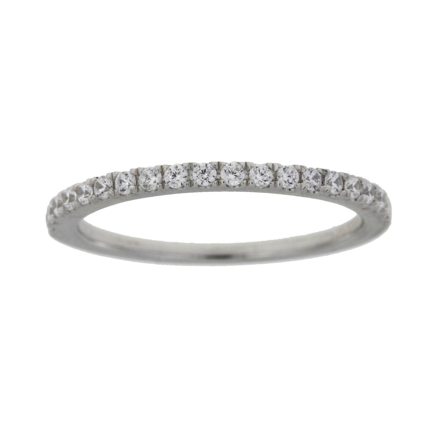 Anillo de Boda de Circonita en Plata de Ley
