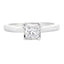 Natural .50ct Lab Grown Diamond in 10KT White Gold