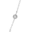 Pendentif en diamant de 0,31 ct en or blanc 14KT