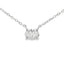 Colgante de Diamante Creado en Laboratorio de 0.50ct en Plata Esterlina