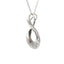 Natural Diamond Fashion Pendant in Sterling Silver