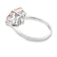 Natural 4.00ct Lab Grown Diamond Ring in 14KT White Gold