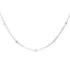 .25ct Lab Grown Diamond Necklace in Sterling Silver