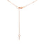 .73ct Colgante de Rubí y Diamante en Oro Rosa de 10KT