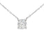 1.00ct Lab Grown Diamond Pendant in Sterling Silver