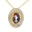 Pendentif Mystic Fire Topaz en or jaune 10KT