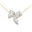 Lab Grown Diamond Pendant in 14KT Yellow Gold