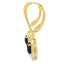 1.05ct Onyx Diamond Dangle Earrings in 10KT Yellow Gold