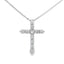 .15ct Diamond Cross Pendant in 14KT Yellow Gold